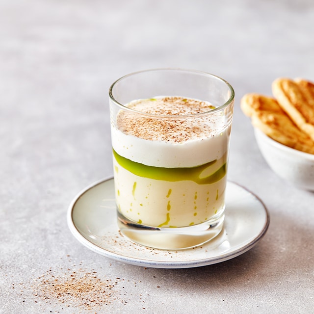 Aardappeltruffel soepamuse met Parmezaans kaasschuim Aardappeltruffel soepamuse met Parmezaans kaasschuim